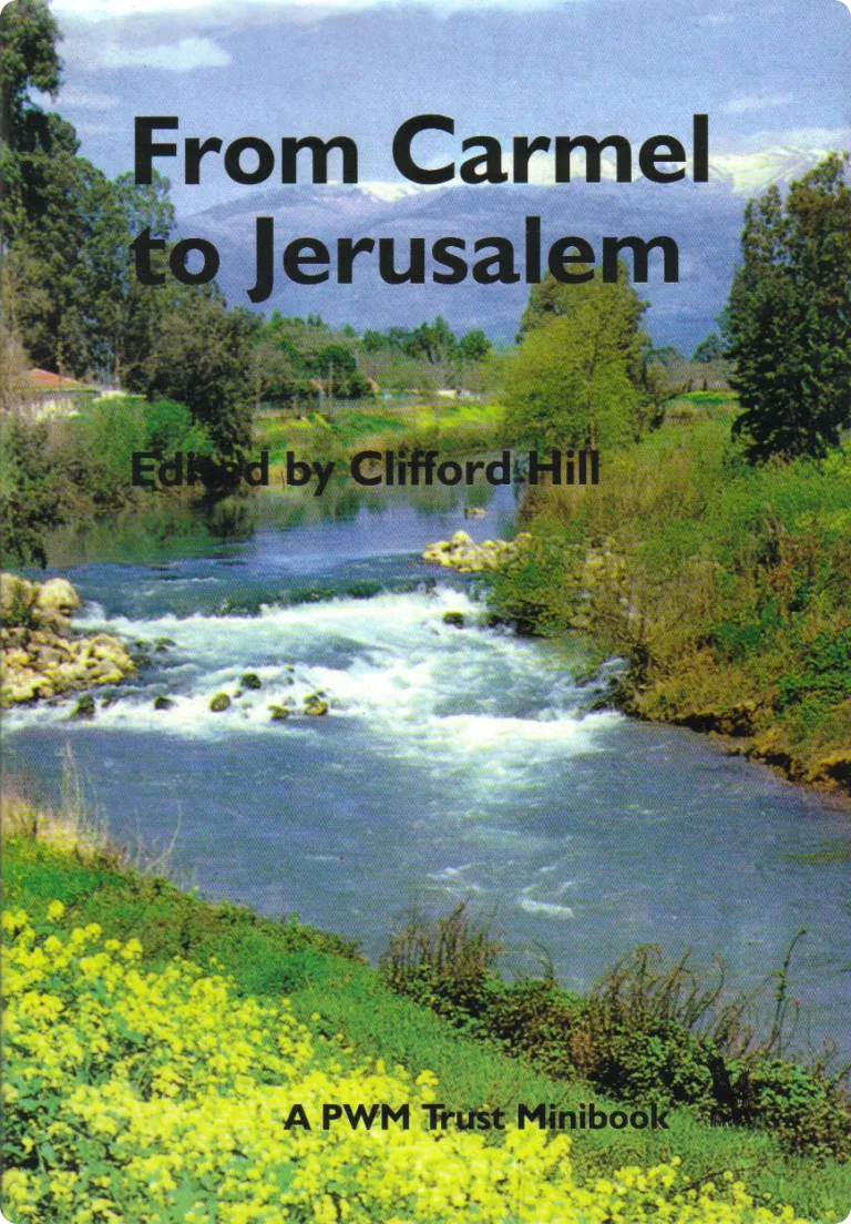 Book cover for From Carmel to Jerusalem