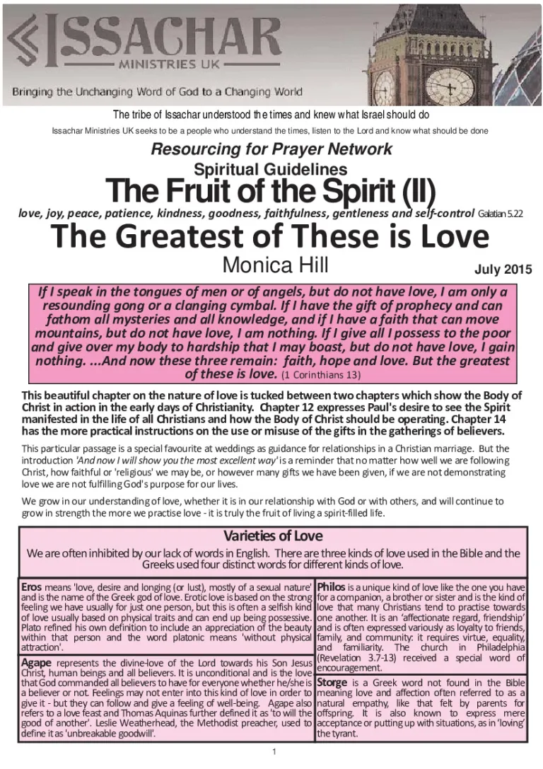 Cover image for Fruits of the Spirit 2